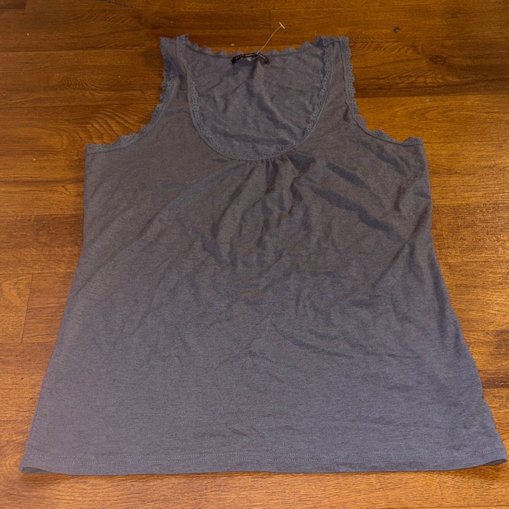 Banana Republic Gray Sleeveless Women's Tank Top